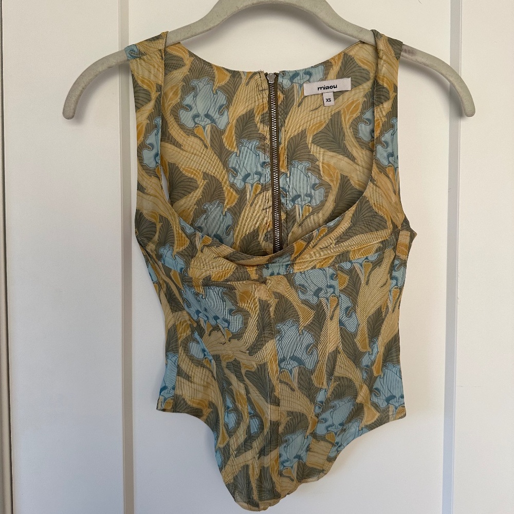 MIAOU corset top